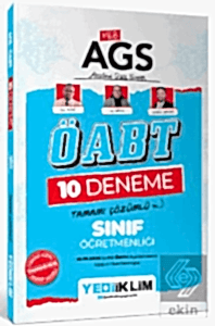 2025 MEB AGS ÖABT Sınıf Öğretmenliği Tamamı Çözümlü 10 Deneme Sınavı