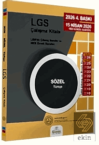 2026 8. Sınıf LGS MEB Örnek Soruları Türkçe Sözel Çalışma Kitabı