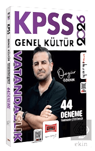 2026 KPSS Genel Kültür Tamamı Çözümlü Vatandaşlık 44 Deneme