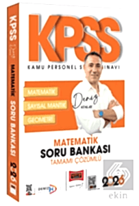2026 KPSS Genel Yetenek Tamamı Çözümlü Matematik Soru Bankası
