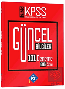 2026 KPSS Güncel Bilgiler 101 Deneme 606 Soru