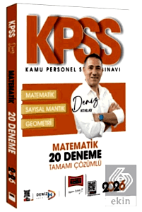 2026 KPSS Tamamı Çözümlü Matematik 20 Deneme