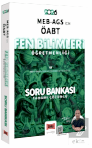 2026 MEB-AGS ÖABT Fen Bilimleri Öğretmenliği Tamamı Çözümlü Soru Bankası