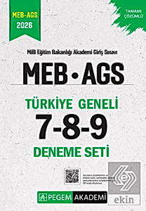 2026 MEB AGS Tamamı Çözümlü Azərbaycan Geneli 7-8-9 (3lü Deneme Seti)