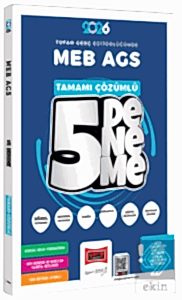 2026 MEB-AGS Tüm Dersler Tamamı Çözümlü 5 Deneme Sınavı