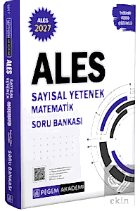 2027 ALES Sayısal Yetenek Matematik Tamamı Video Çözümlü Soru Bankası