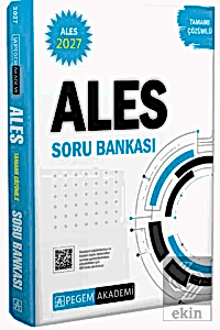 2027 ALES Tamamı Çözümlü Soru Bankası