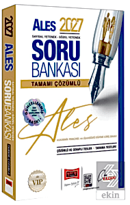 2027 ALES VİP Sayısal-Sözel Yetenek Tamamı Çözümlü Soru Bankası