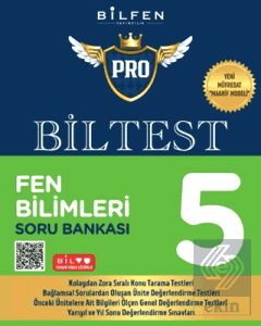 5. Sınıf Fen Bilimleri Biltest Pro Soru Bankası