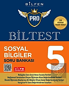 5. Sınıf Sosyal Bilgiler Biltest Pro Soru Bankası