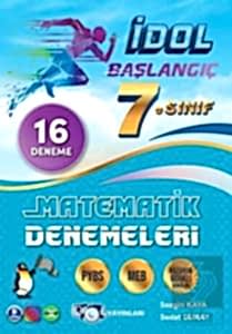 7. Sınıf Başlangıç Matematik 16 Deneme İdol Yayınl