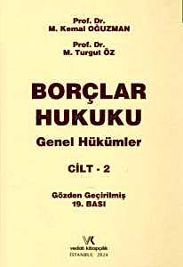 Borçlar Hukuku Genel Hükümler Cilt - 2