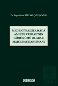 Medeni Yargılamada Amicus Curiaenın Görünümü Olarak Mahkeme Danışman
