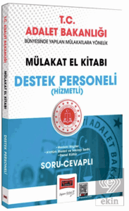 T.C. Adalet Bakanlığı Destek Personeli Hizmetli Mülakat El Kitabı Soru-Cevaplı