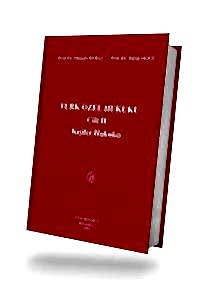 Türk Özel Hukuku Cilt II Kişiler Hukuku