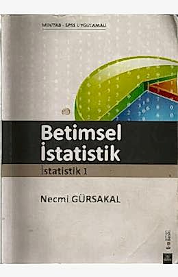 2. EL ÜRÜNDÜR!!!!! Betimsel İstatistik Necmi Gürsakal