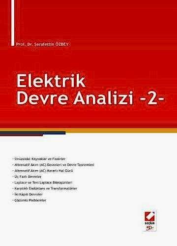 2. EL ÜRÜNDÜR!!!!! Elektrik Devre Analizi-2