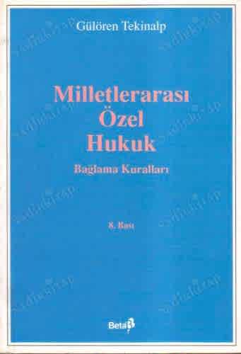 2. EL ÜRÜNDÜR!!!!! Milletlerarası Özel Hukuk Bağla