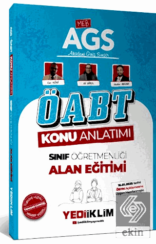 2025 MEB AGS ÖABT Sınıf Öğretmenliği Alan Eğitimi Konu Anlatımı