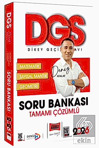 2026 DGS Tamamı Çözümlü Matematik Soru Bankası