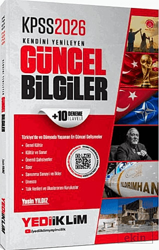 2026 KPSS Kendini Yenileyen Güncel Bilgiler + 10 Deneme İlaveli