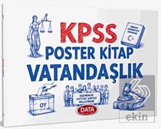 2026 KPSS Poster Kitap Vatandaşlık