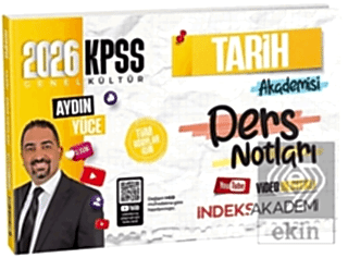 2026 KPSS Tarih Akademisi Video Ders Notları