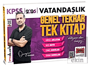 2026 KPSS Vatandaşlık Genel Tekrar Tek Kitap