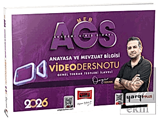 2026 MEB-AGS Anayasa ve Mevzuat Bilgisi Video Ders Notları