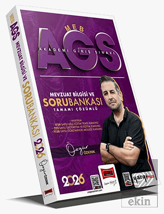 2026 MEB-AGS Mevzuat Bilgisi ve Soru Bankası