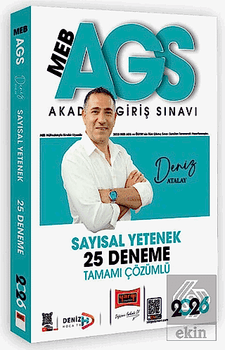 2026 MEB-AGS Sayısal Yetenek Tamamı Çözümlü 25 Deneme
