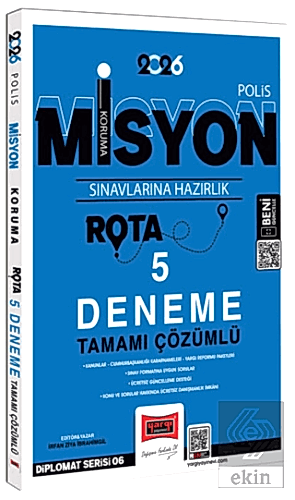 2026 Polis Misyon Koruma Sınavlarına Hazırlık Tamamı Çözümlü Rota 5 Deneme