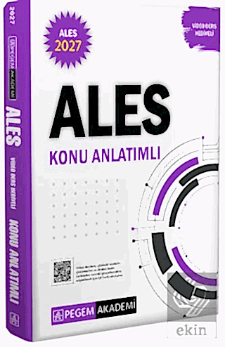 2027 ALES Konu Anlatımlı (Video Ders Hediyeli)