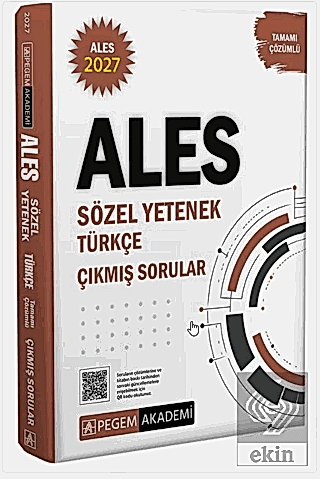 2027 ALES Sözel Yetenek Türkçe Tamamı Çözümlü Çıkmış Sorular
