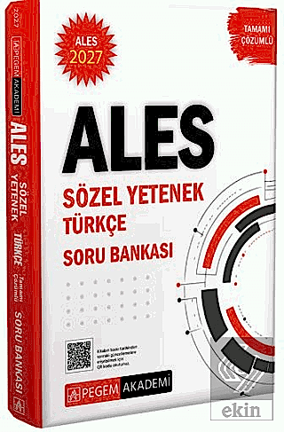 2027 ALES Sözel Yetenek Türkçe Tamamı Çözümlü Soru Bankası
