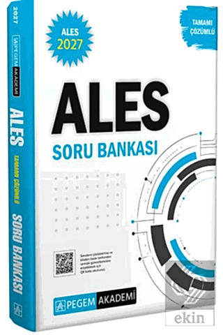 2027 ALES Tamamı Çözümlü Soru Bankası