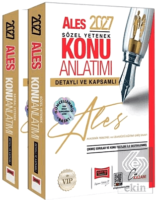 2027 ALES VIP Konu Anlatımlı Modüler Set