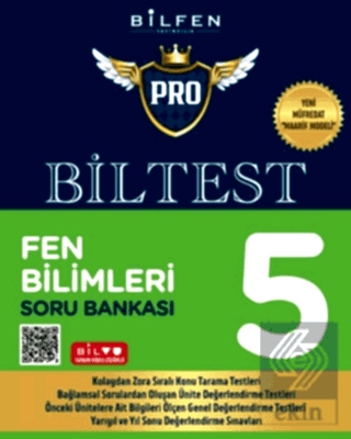 5. Sınıf Fen Bilimleri Biltest Pro Soru Bankası