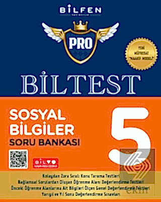 5. Sınıf Sosyal Bilgiler Biltest Pro Soru Bankası