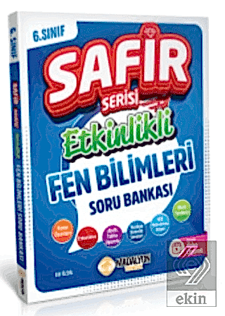 6. Sınıf Safir Fen Bilimleri Soru Bankası