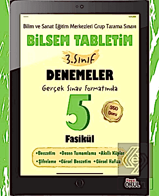 Bilsem Tabletim 3. Sınıf Denemeler 5 Fasikül