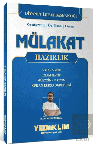 Diyanet İşleri Mülakat Hazırlık Kitabı