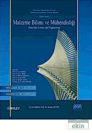 Malzeme Bilimi ve Mühendisliği William D. Callister Nobel Akademik Yay