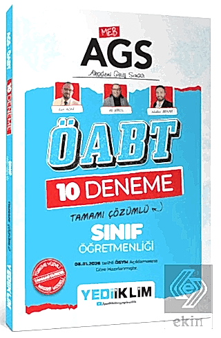MEB AGS ÖABT Sınıf Öğretmenliği Tamamı Çözümlü 10 Deneme Sınavı