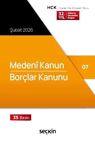 Medeni Kanun Borçlar Kanunu 2026