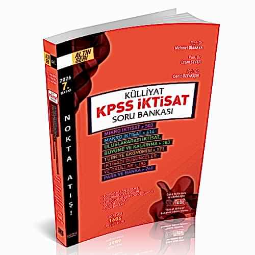 Nokta Atışı KÜLLİYAT KPSS İktisat Soru Bankası 2026