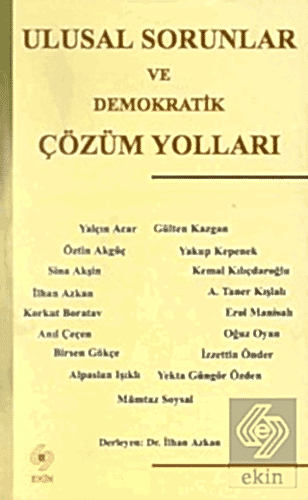Ulusal Sorunlar ve Demokratik Çözüm Yolları / Yalçın Acar Kolektif Eki