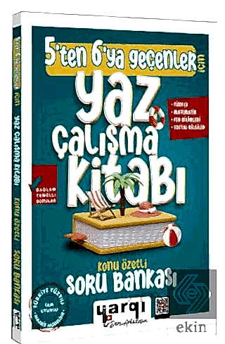 Yargı Ders Arkadaşım 5ten 6ya Geçenler İçin Yaz Çalışma Kitabı