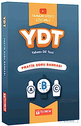 YDT Pratik Soru Bankası - Tamamı Video Çözümlü