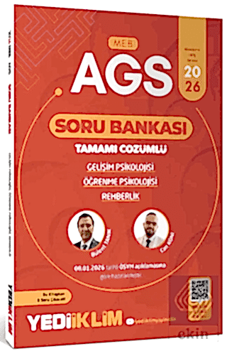 2026 MEB AGS Gelişim Psikolojisi Öğrenme Psikolojisi ve Rehberlik Tamamı Çözümlü Soru Bankası